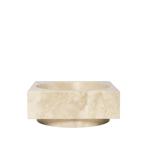 Ferm Living Hew High Centerpiece Travertin