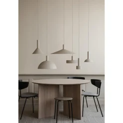 Ferm Living Hoop Skárm Lysegrå