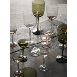 Ferm Living Host Hvidvinsglas Sát af 2 Blush