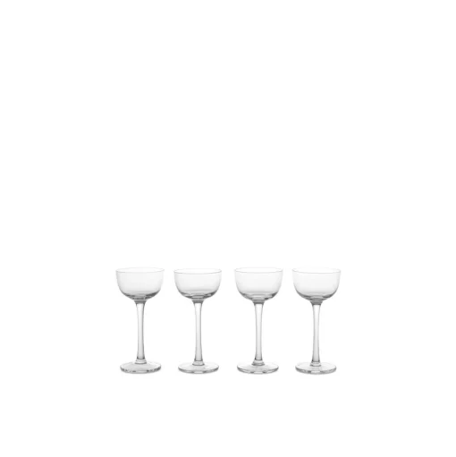 Ferm Living Host Likørglas Sát af 4 Klar