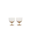 Ferm Living Host Vandglas Sát af 2 Blush
