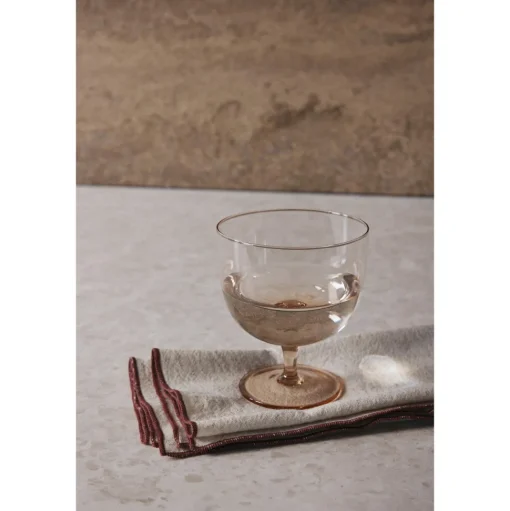 Ferm Living Host Vandglas Sát af 2 Blush