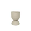 Ferm Living Hourglass Krukke Medium Cashmere