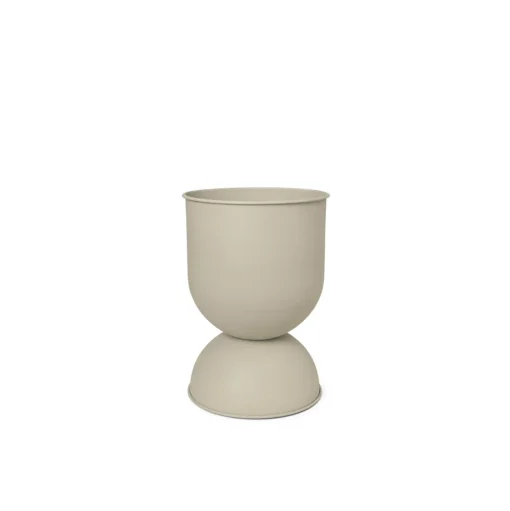 Ferm Living Hourglass Krukke Medium Cashmere