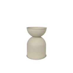 Ferm Living Hourglass Krukke Medium Cashmere