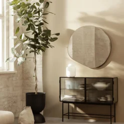 Ferm Living Hourglass Krukke Medium Cashmere