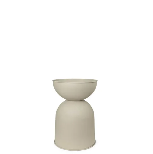 Ferm Living Hourglass Krukke Lille Cashmere