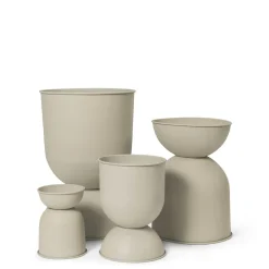 Ferm Living Hourglass Krukke Lille Cashmere