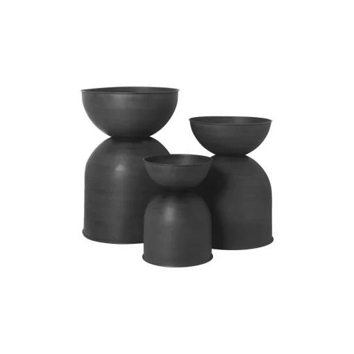 Ferm Living Hourglass Krukke Medium Sort