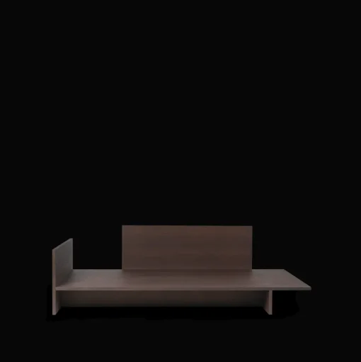Ferm Living Kona Daybed Mørk Trá