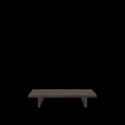Ferm Living Kona Low Bord Mørk Trá
