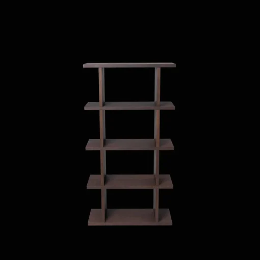 Ferm Living Kona Reol 1x4 Mørkbejdset Eg