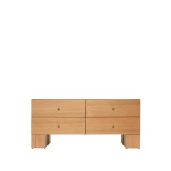 Ferm Living Kuben Kommode 2x2 Natural Eg
