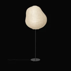 Ferm Living Kurbis Gulvlampe Høj Natural/Sort