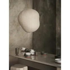 Ferm Living Kurbis Lampeskárm 40 Naturlig