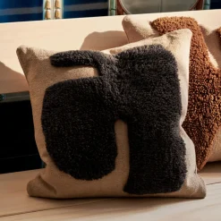Ferm Living Lay Pude Rektangulár Sand/Sugar Kelp