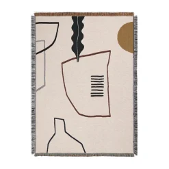 Ferm Living Mirage Plaid Off White