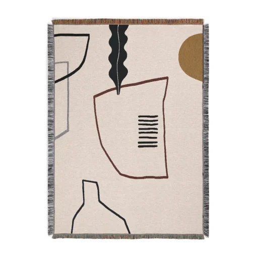 Ferm Living Mirage Plaid Off White