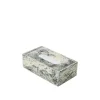 Ferm Living Mist Servietboks Emerald/Off White