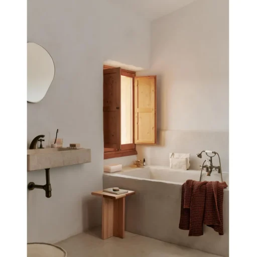 Ferm Living Mist Servietboks Emerald/Off White
