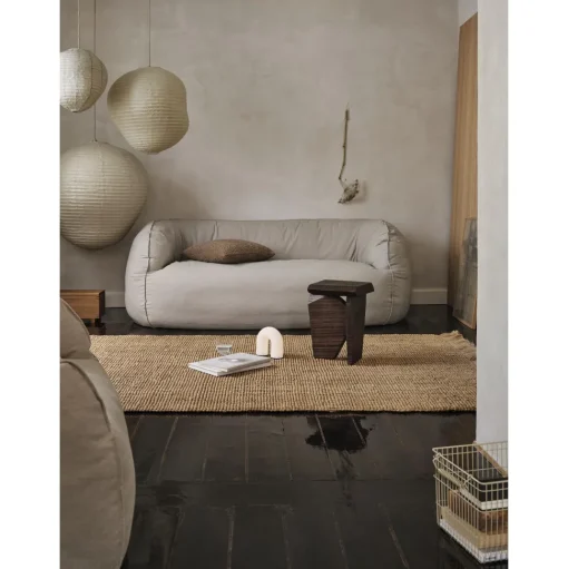 Ferm Living Nesten Sofa 2-Personers Re-Cotton/Natural