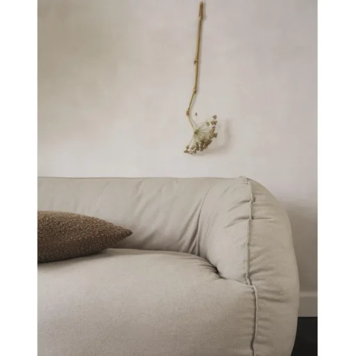 Ferm Living Nesten Sofa 2-Personers Re-Cotton/Natural