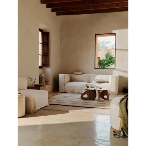 Ferm Living Oar Sofabord 50 Natural Eg