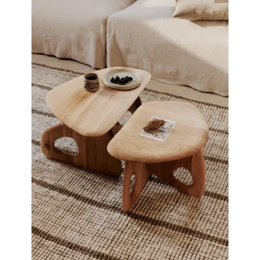 Ferm Living Oar Sofabord 50 Natural Eg