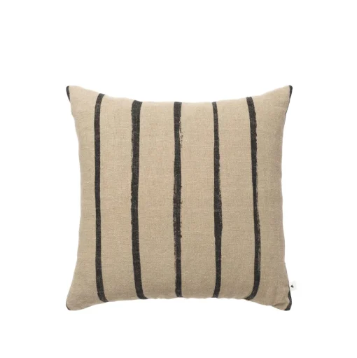 Ferm Living Oleo Pude 50x50 Natural/Sort