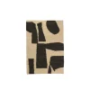 Ferm Living Piece Gulvtáppe 200x300 cm Off White/Coffee