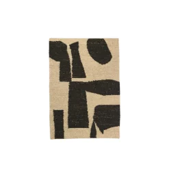 Ferm Living Piece Gulvtáppe 200x300 cm Off White/Coffee