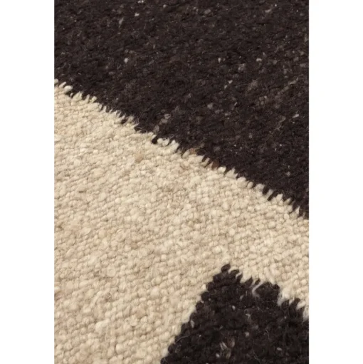 Ferm Living Piece Gulvtáppe 200x300 cm Off White/Coffee
