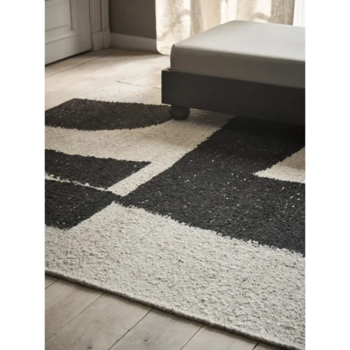 Ferm Living Piece Gulvtáppe 200x300 cm Off White/Coffee