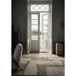 Ferm Living Piece Gulvtáppe 200x300 cm Off White/Coffee