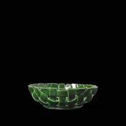 Ferm Living Plait SkålØ30 Emerald Green