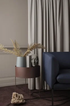 Ferm Living Plant Box Rund Sort
