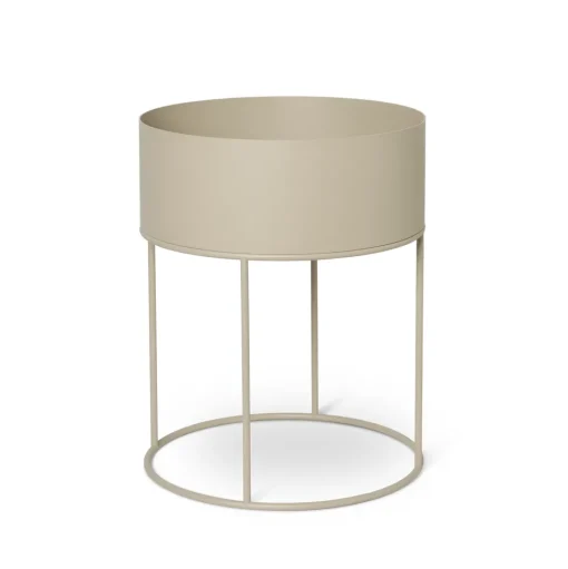 Ferm Living Plant Box Rund Cashmere
