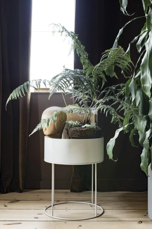 Ferm Living Plant Box Rund Cashmere