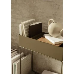 Ferm Living Plant Box Two-Tier Lysegrå