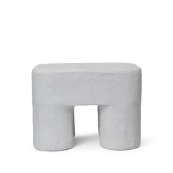 Ferm Living Podo Skammel Hvid