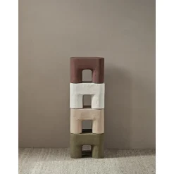 Ferm Living Podo Skammel Rose