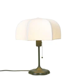 Ferm Living Poem Bordlampe Hvid/Grás Grøn