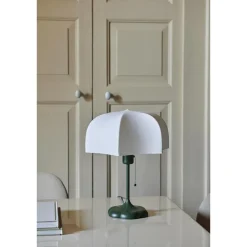 Ferm Living Poem Bordlampe Hvid/Grás Grøn