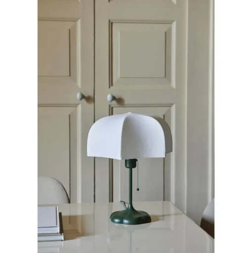 Ferm Living Poem Bordlampe Hvid/Grás Grøn
