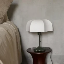 Ferm Living Poem Bordlampe Hvid/Grás Grøn
