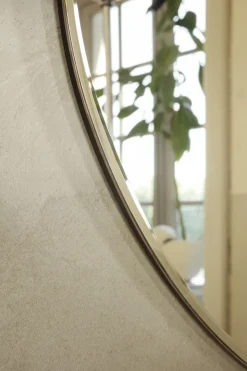 Ferm Living Pond Spejl Lille Mørk Krom