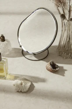 Ferm Living Pond Spejl Mørk Krom