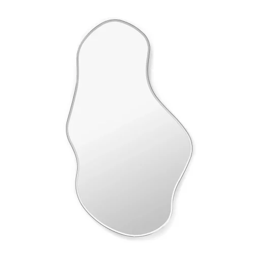 Ferm Living Pond Spejl Stor Mørk Krom