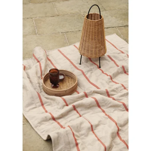 Ferm Living Porti Braided Transportabel Lampe Natural
