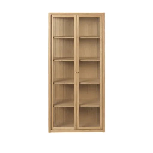 Ferm Living Reed Vitrineskab Natural Eg